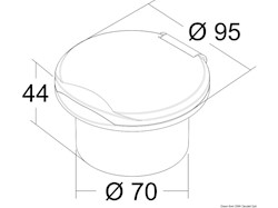 Doccia Classic Evo Inox tubo nylon 4 m